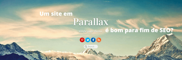 Parallax Site SEO