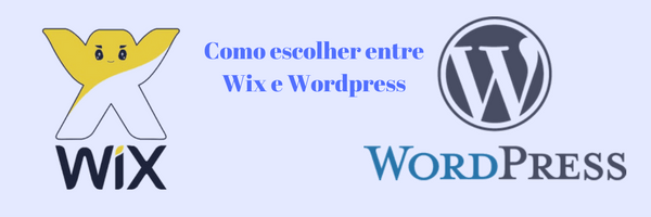 wix wordpess como escolher